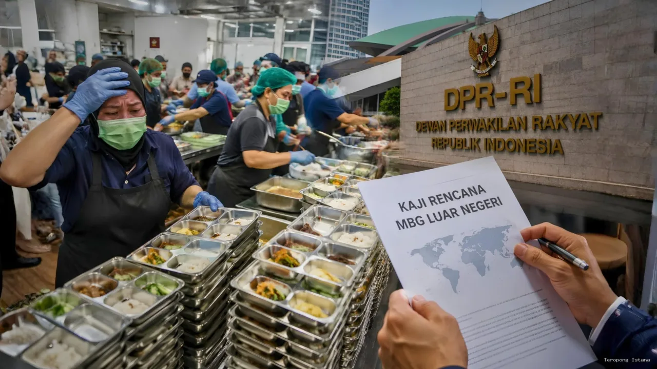 DPR Minta Rencana MBG di Luar Negeri Dikaji Ulang, Domestik Masih Kalang Kabut
