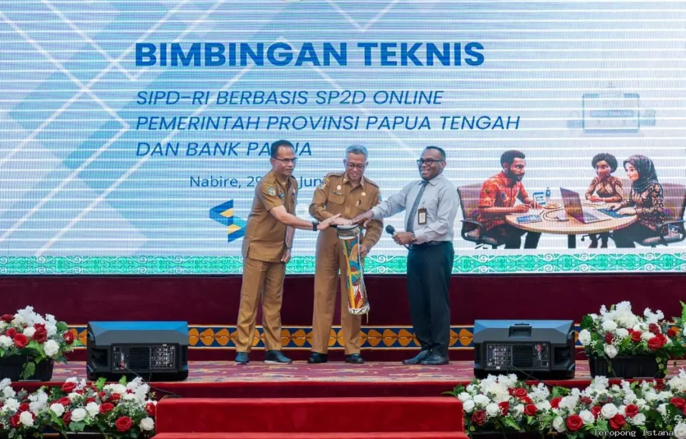 Pemprov Papua Tengah Percepat Digitalisasi Keuangan Daerah Lewat Sipd-Ri Berbasis Sp2D Online