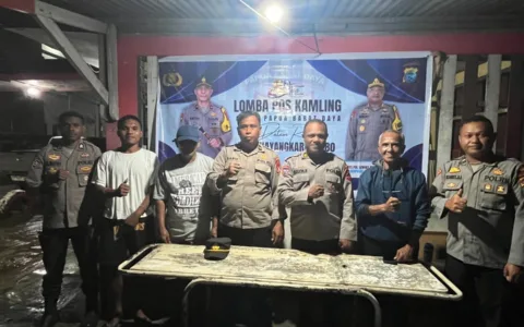 Perkuat Harkamtibmas dan Kemitraan Warga, Polda PBD Lakukan Lomba Poskamling