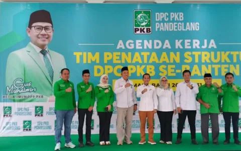 Daftar Lengkap Ketua DPC PKB Terpilih se-Banten, Ogy Sugiyono Beri Ucapan Selamat