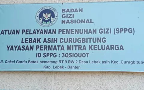 Korcam BGN Curugbitung Diduga Rangkap Jabatan sebagai Kepala SPPG, Picu Sorotan Tata Kelola Program MBG