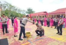 Wakapolda Papua Barat Daya Pimpin Korps Raport, 87 Personel Naik Pangkat