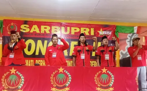 KBBI Ucapkan Selamat atas Kongres III SARBUPRI, Serukan Buruh Perkebunan Bersatu