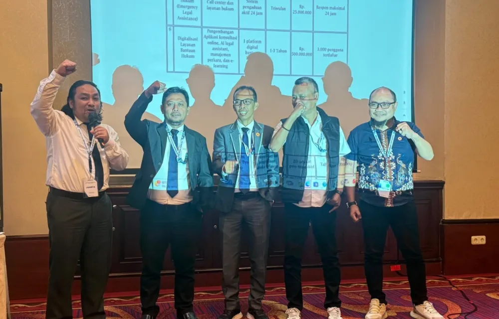 Modernisasi Layanan: Peradi Profesional Hadirkan Sistem Bantuan Hukum Berbasis Teknologi