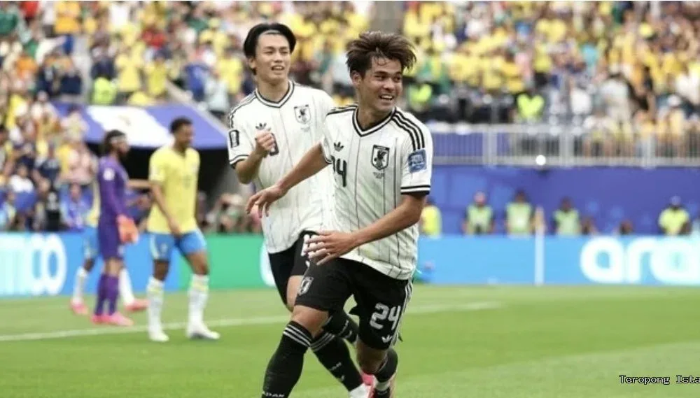 Kejutan Sano Bungkam Brasil, Jepang Unggul 1-0 Di Babak Pertama