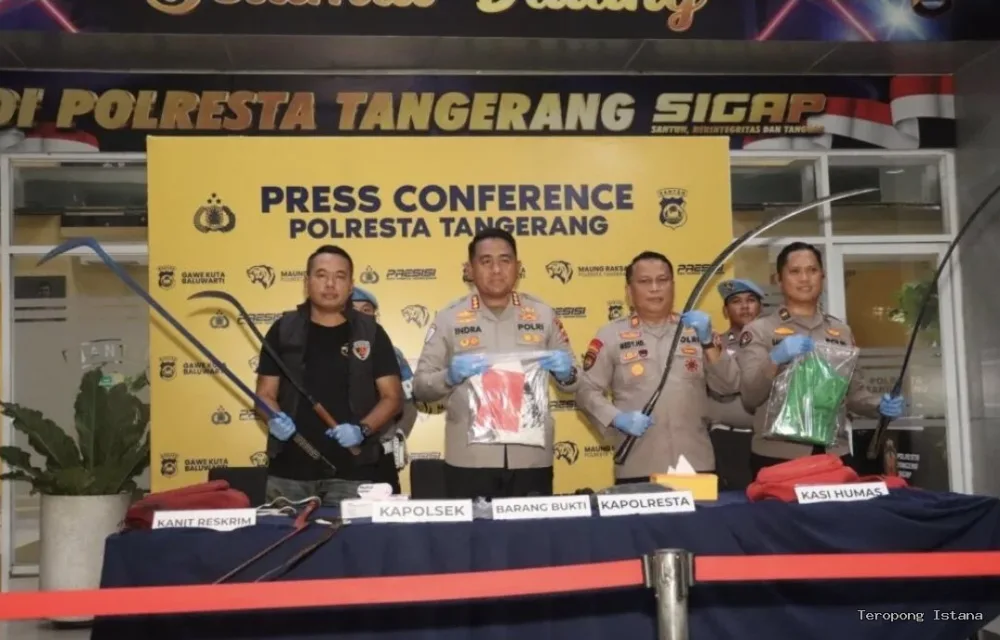 Tawuran Pelajar Tewaskan Satu Orang, Dua Pelaku Ditangkap Sehari