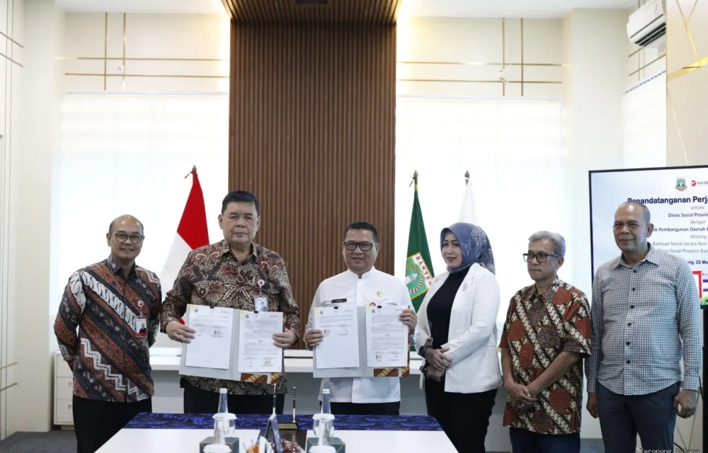 Bank Banten Kembali Dipercaya Salurkan Bansos