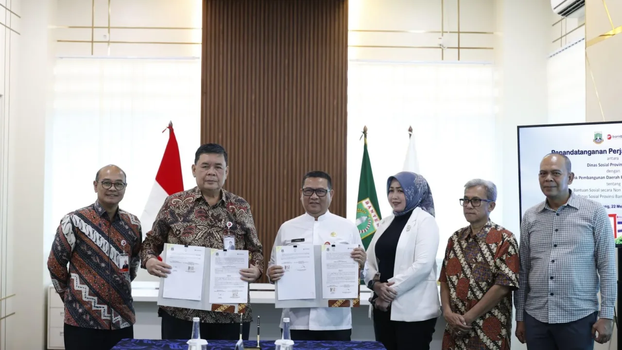 Bank Banten Kembali Dipercaya Salurkan Bansos