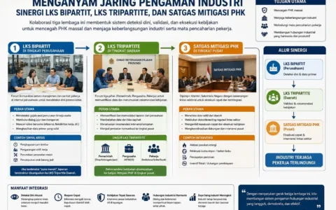 Menganyam Jaring Pengaman Industri: Sinergi Lks Bipartit, Lks Tripartite, Dan Satgas Mitigasi Phk