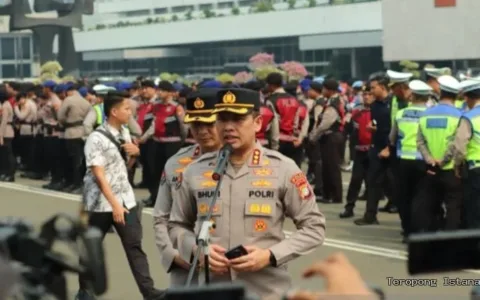 BaraNusa Apresiasi Sikap Humanis Polda Metro Jaya dalam Mengawal Aksi Mahasiswa di Bundaran HI