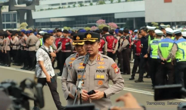 Baranusa Apresiasi Sikap Humanis Polda Metro Jaya Dalam Mengawal Aksi Mahasiswa Di Bundaran Hi