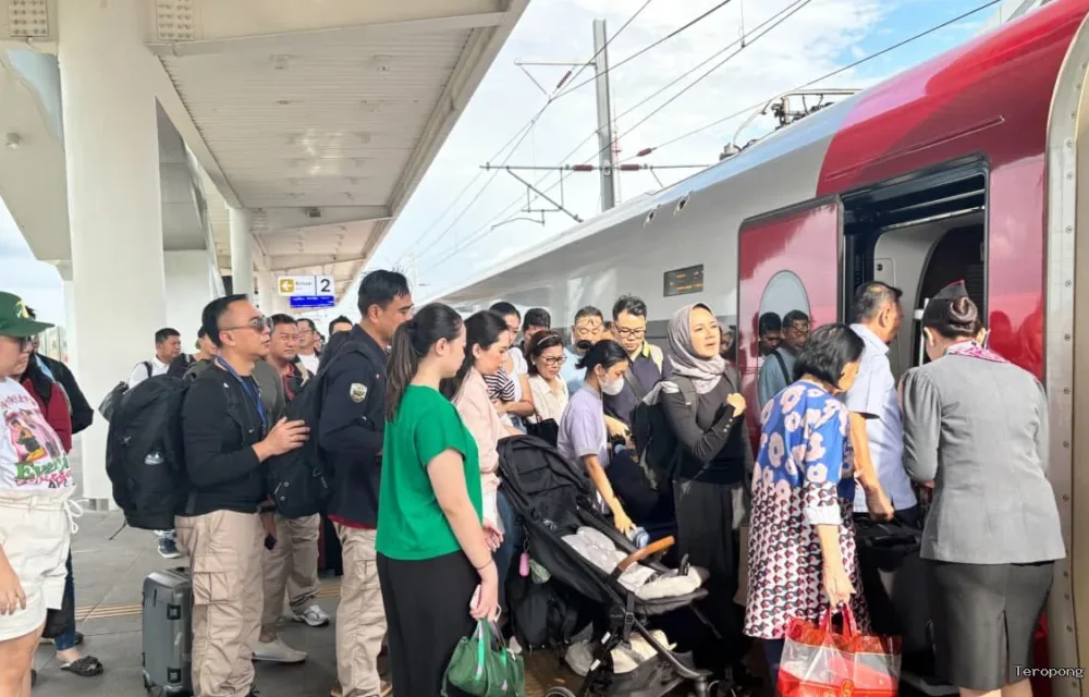 78 Presen Penumpang Whoosh Mengarah Ke Jakarta, Kcic Tambah Kapasitas 3.600 Kursi