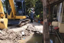 Tirtanadi Lakukan Perawatan Jdu Di Jalan Purwo Delitua, Pelanggan Diminta Tampung Air