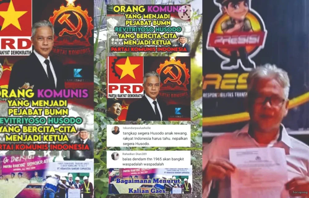 Revitriyoso Husodo: Stop Pembunuhan Karakter, Dukung Program Ekonomi Prabowo-Gibran
